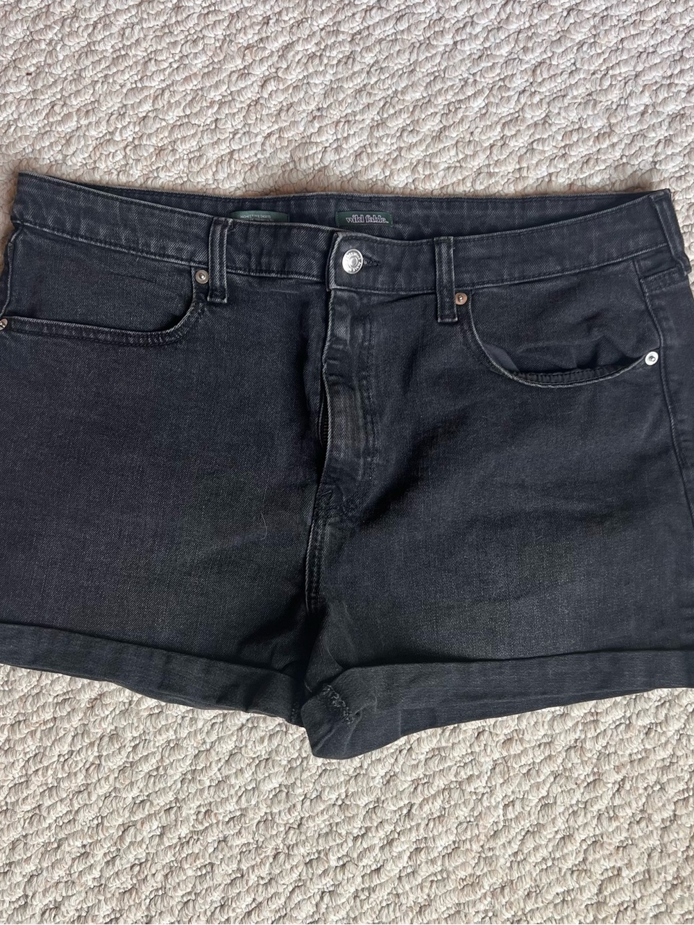 Wild Fable - Black Women's Denim Shorts